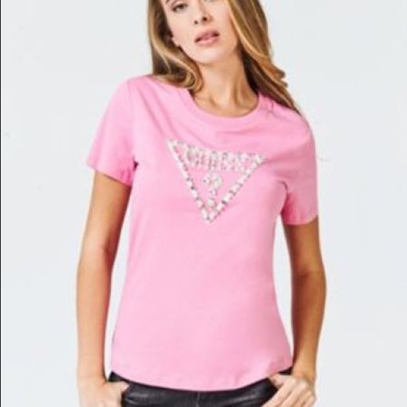guess top pink